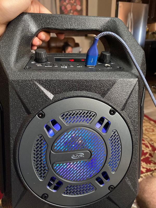 ilive wireless tailgate speaker isb408b