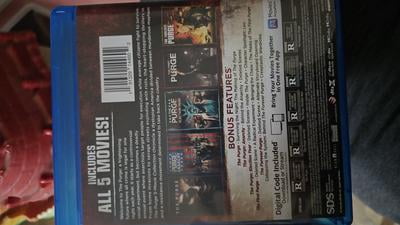 Universal Studios: The Purge 5-Movie Collection, Blu-ray Horror