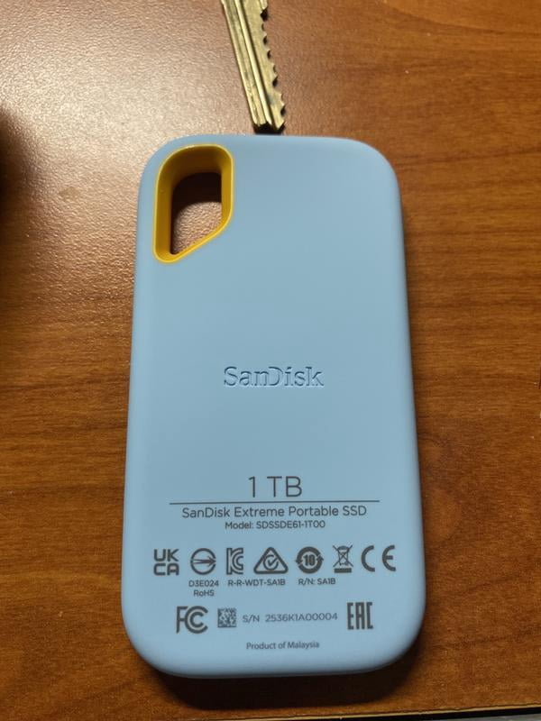 SanDisk 4TB Extreme V2 Portable SSD - External USB Memory Storage
