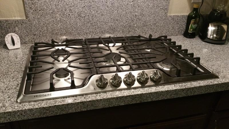 36 In Gas Cooktop In Black With 5 Burners Walmart Com