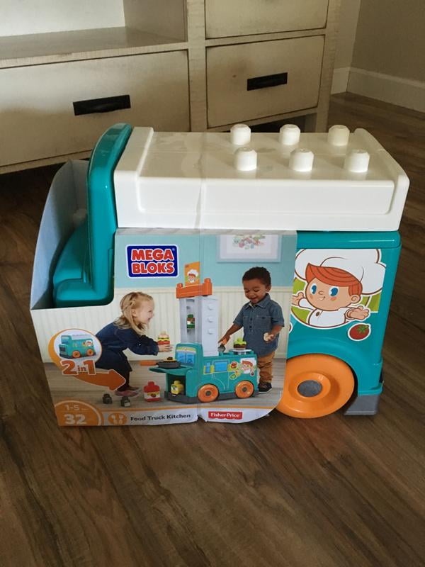 mega bloks food truck kitchen