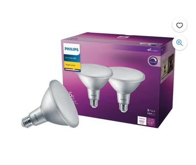 Philips PAR38 LED Flood Light Bulb - 250W Equivalent, 5000K Daylight