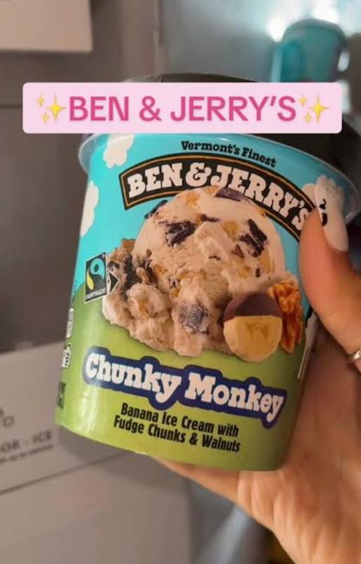 ben and jerry's chunky monkey 465ml