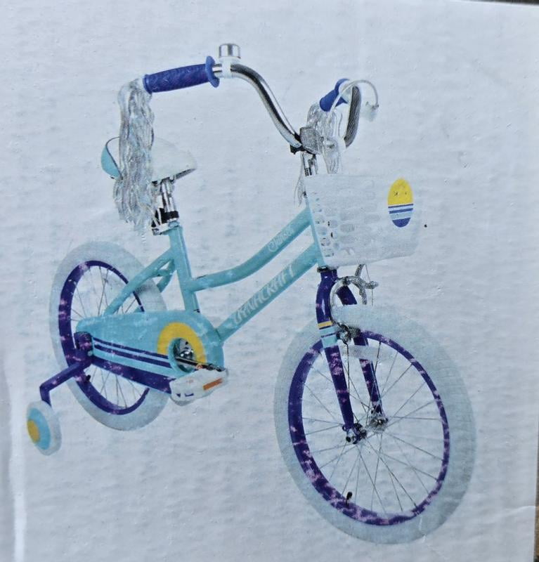 Dynacraft Sunset 16-Inch Girls BMX Bike For Age 5-7 Years, Teal