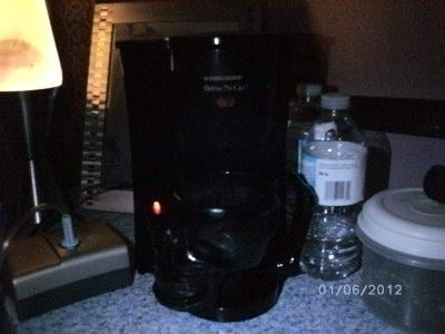 Black Decker Brew n Go Model # DCM17 Gray Coffeema