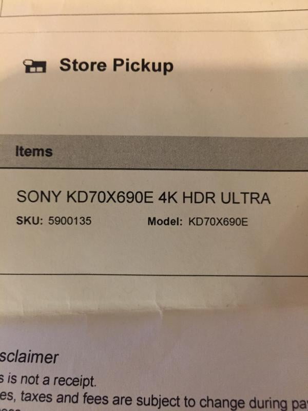 Sony 70 Class X690e Series 4k 2160p Ultra Hd Hdr Smart Led Tv Kd70x690e Walmart Com Walmart Com