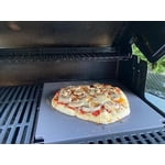 Expert Grill Stainless Steel Pizza Rocker Pizza Cutter with Blade Cover ...
