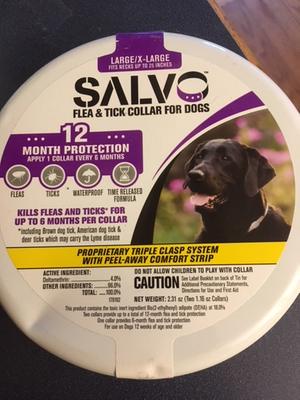 salvo tick collar