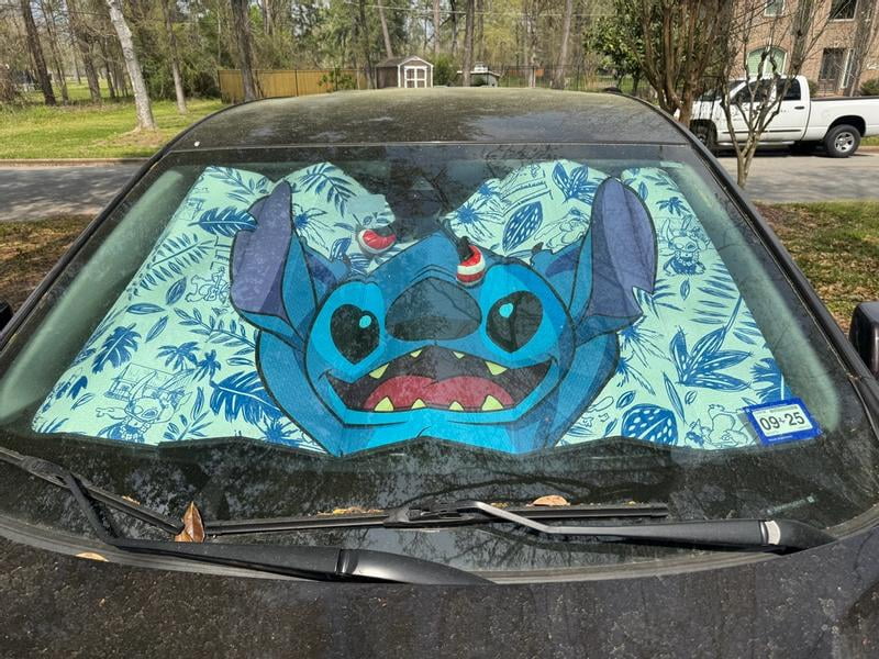 Plasticolor 002777R01 Disney Stitch Accordion Sunshade - Walmart.com