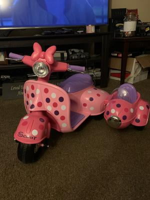 minnie happy helpers sidecar scooter