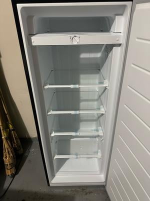 Arctic King Large 7.0 Cu ft Upright Stand Freezer, Stainless Steel