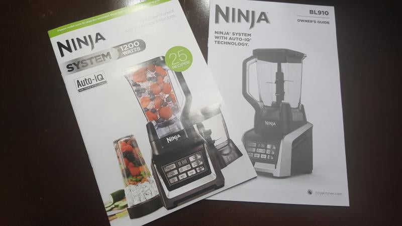 Nutri Ninja Food Processor with 1200 W IQ – BL490EU2 and Kraft 220-240  Volts (NOT FOR USA)