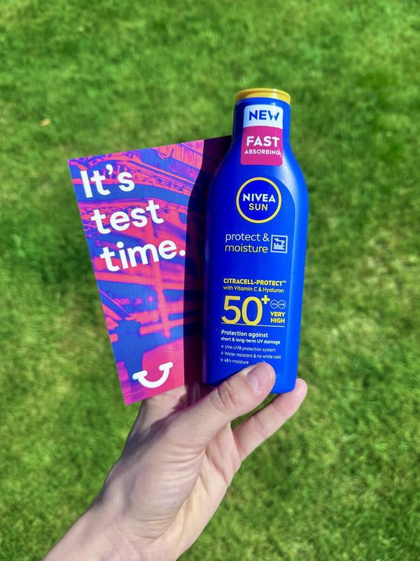 Lot De 2 Laits Solaires Nivea Sun Protection Moyenne - Fluide Rafraîchissant UVA/UVB - Neuf