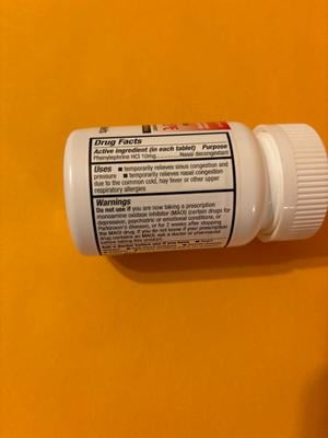 HealthA2Z® Decongestant PE | Phenylephrine 10 mg | 300 Tablets