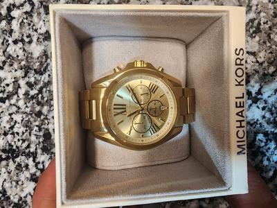 Michael Kors Original Bradshaw Round Adult Male Wrist Watch MK5550