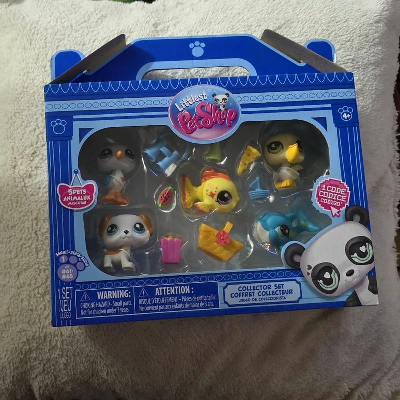 Littlest Pet Shop Collector Set - Beach Besties Pets #61–#65, Gen