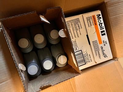 Mobil 1 0W-40 Synthetic | Transport machinery oil - Walmart