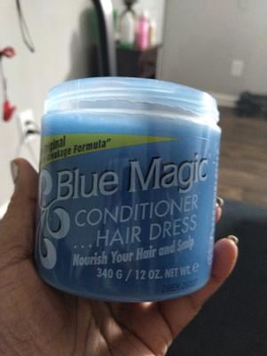 Customer reviews for Blue Magic Conditioning Hair Dressing 12 oz., Dry,  Anti Breakage, Nourishing, Moisturizing | Walmart.com