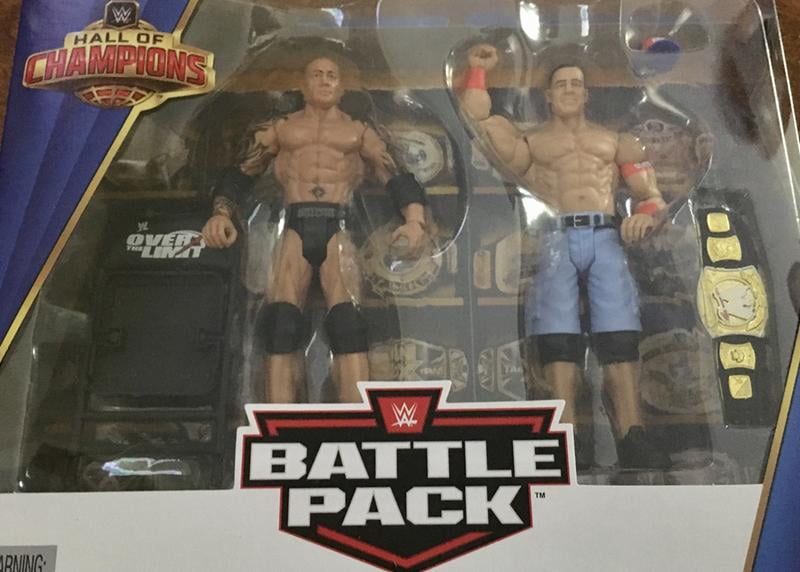 Wwe Battle Pack Hall Of Champions John Cena Vs Batista Exclusive 2 Pack Sports