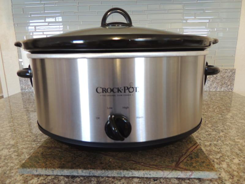 Crock-Pot SCV700TQ-BR Design to Shine 7 Quart Slow Cooker and Food Warmer,  Turquoise 