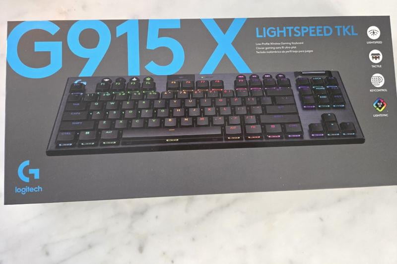 Logitech G915 X Lightspeed TKL Low-Profile Wireless Gaming