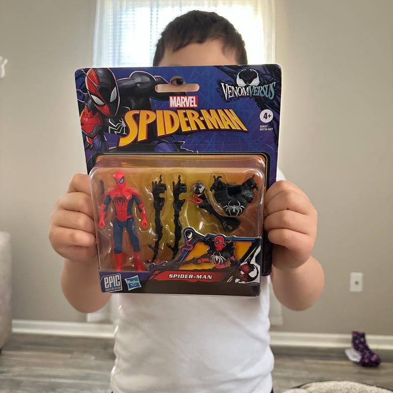 Marvel Spider-Man VenomVersus Epic World of Action 4” Deluxe