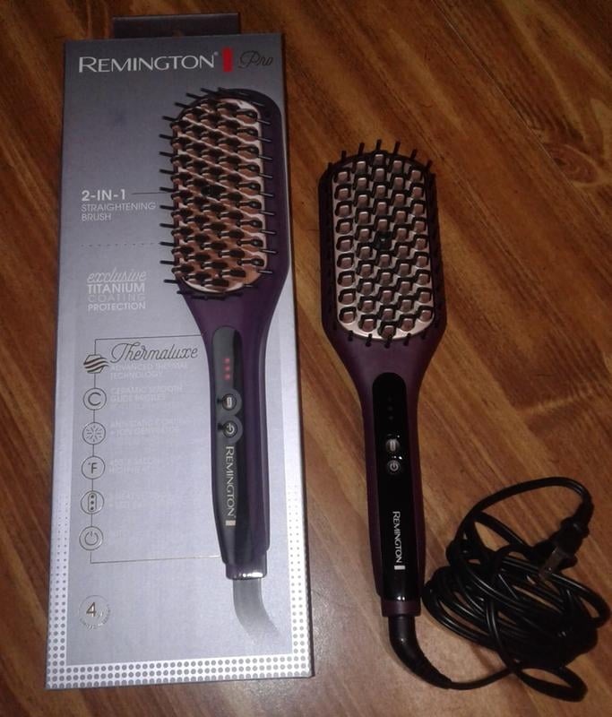 remington heated smoothing brush