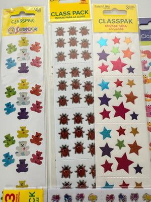 Sandylion Jumbo Variety Assortment Sticker, Pack of 980, 2 Packs