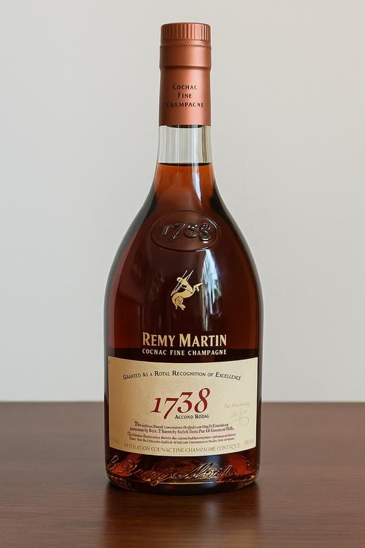 Remy Martin 1738 Accord Royal Cognac, 375 ml Glass Bottle, 40% ABV