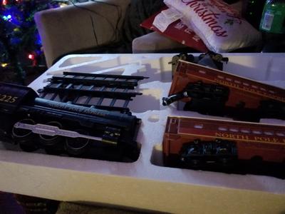north pole express train set walmart