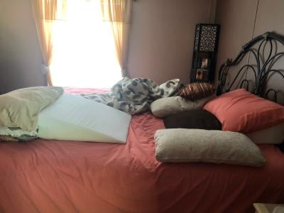 Mainstays Foam Bed Wedge Pillow 1 Each Walmart Com