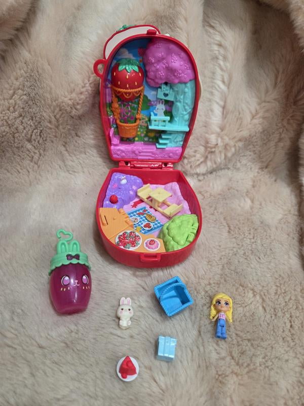 Polly Pocket Lot Coffret Licorne En Fête (GVL88) + Mini-Univers Coffret