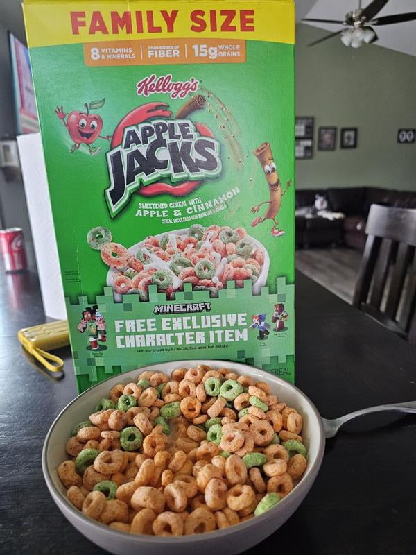 Apple Jacks, Breakfast Cereal Cups, 1.5oz, Original Flavor