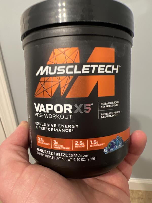 Customer reviews for Muscletech Vapor X5 Pre-Workout Powder