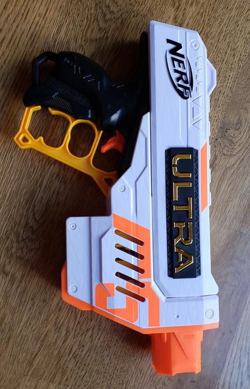 Dardos De Nerf Mega Pistola Five Dardos, Alcance 36m