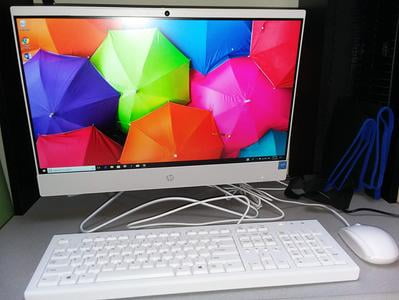 Hp 22 All In One 22 Display Intel Celeron G4900t 2 9 Ghz 4gb Ram 1tb Hdd Walmart Com Walmart Com