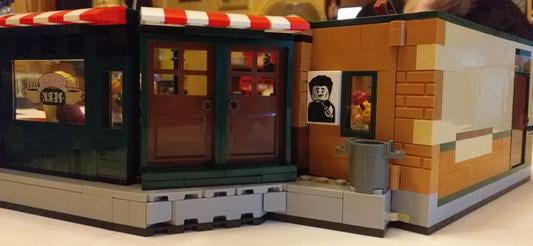 walmart central perk lego