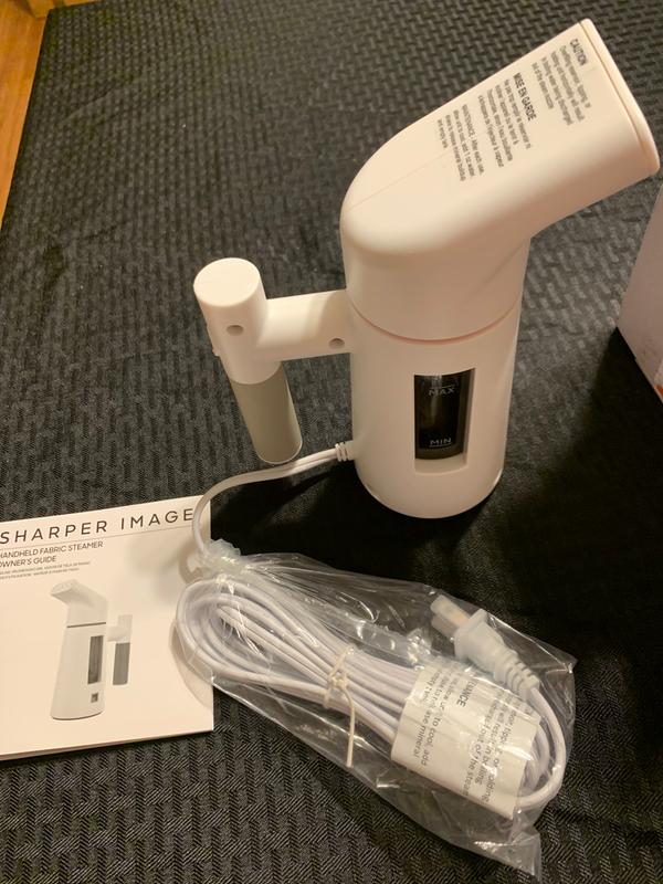 sharper image handheld garment steamer