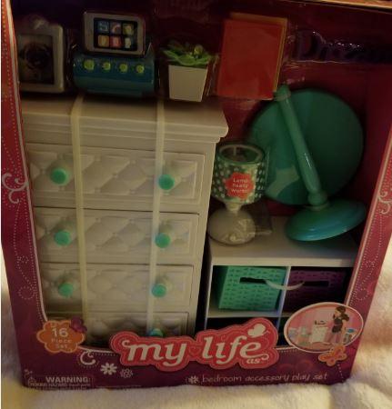 my life bedroom accessory playset