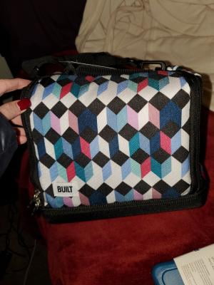 built insulated lunch bag