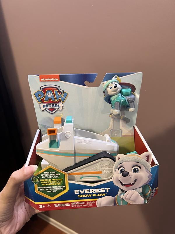 Jouet PAW Patrol – Véhicle De Jeu Everest’s Snow Plow Avec Figurine, Neuf Sous Blister