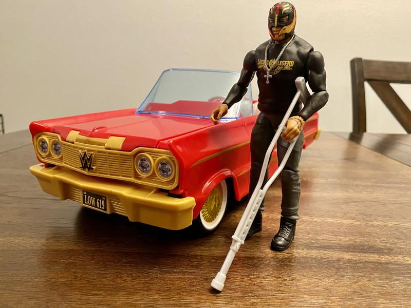 Free Shipping! WWE Lucha Low Rider Vehicle with Hydraulic Action
