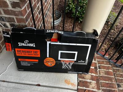 Spalding 180 Breakaway Over-The-Door Mini Basketball Hoop