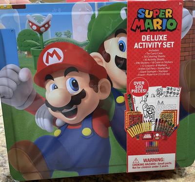 Nintendo Super Mario Art Activity Set, 500+ Pieces, for Boys and