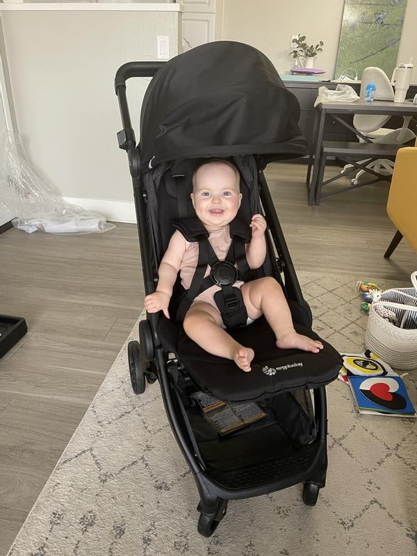 mompush travel stroller Mompush Velo Stroller Black