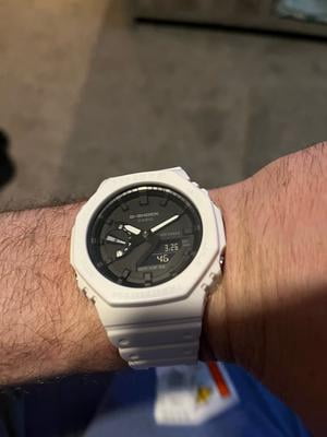 Casio, G-Shock Men's Watch, GA2100-7A, Black Dial, Resin Strap