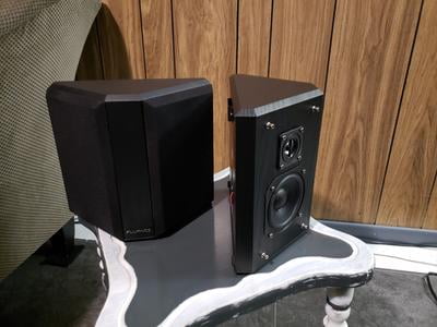 fluance avbp2 home theater bipolar surround sound satellite speakers