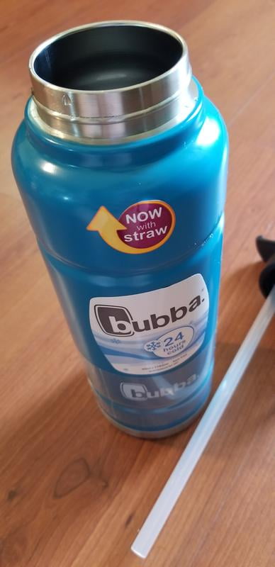 Bubba Trailblazer Stainless Steel Water Bottle with Straw  Insulated Water  Bottle with Straw Spout, 40 oz, Very Berry Blue Reviews 2023