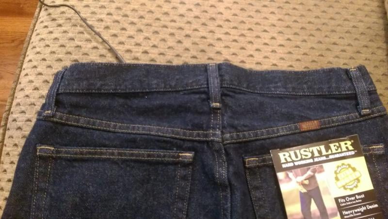 rustler stretch jeans