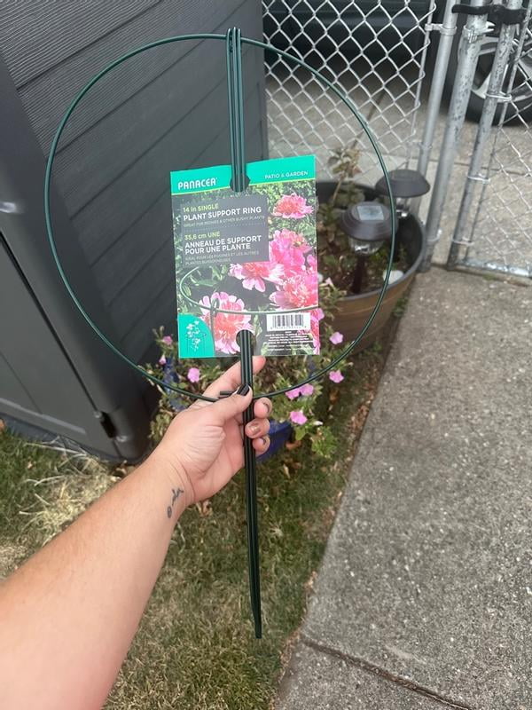 peony様　リピオーダーカゴ Expert Gardener Green Steel Peony Cage for Flowers 14in x 24in